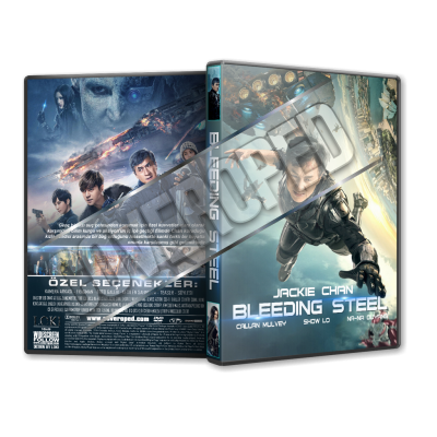 Bleeding Steel 2017 Türkçe Dvd cover Tasarımı